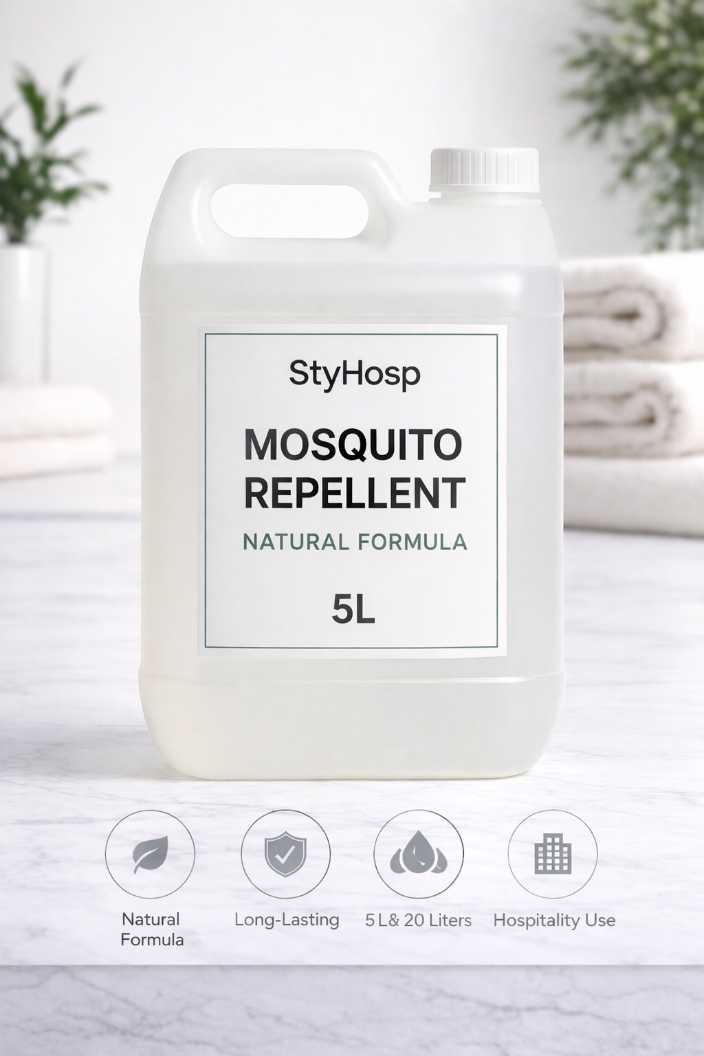 Mosquito Repellent Natural Formula – Hotel-grade insect protection amenity for hospitality properties in Kenya