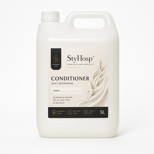 StyHosp 5L Bulk Conditioner Hair Care Refill , Paraben Free, pH Balanced, For Hotels, Airbnb & Hospitality in Kenya