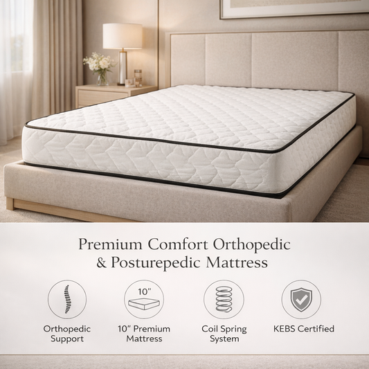 StyHosp Premium 10" Orthopedic Hotel Mattress