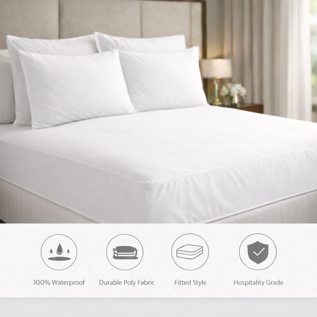 Mattress Protector – 100% Waterproof – Fitted