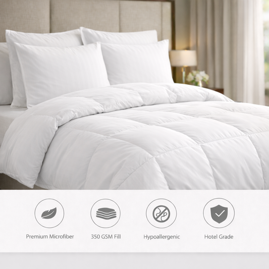 Duvet 350GSM Microfiber