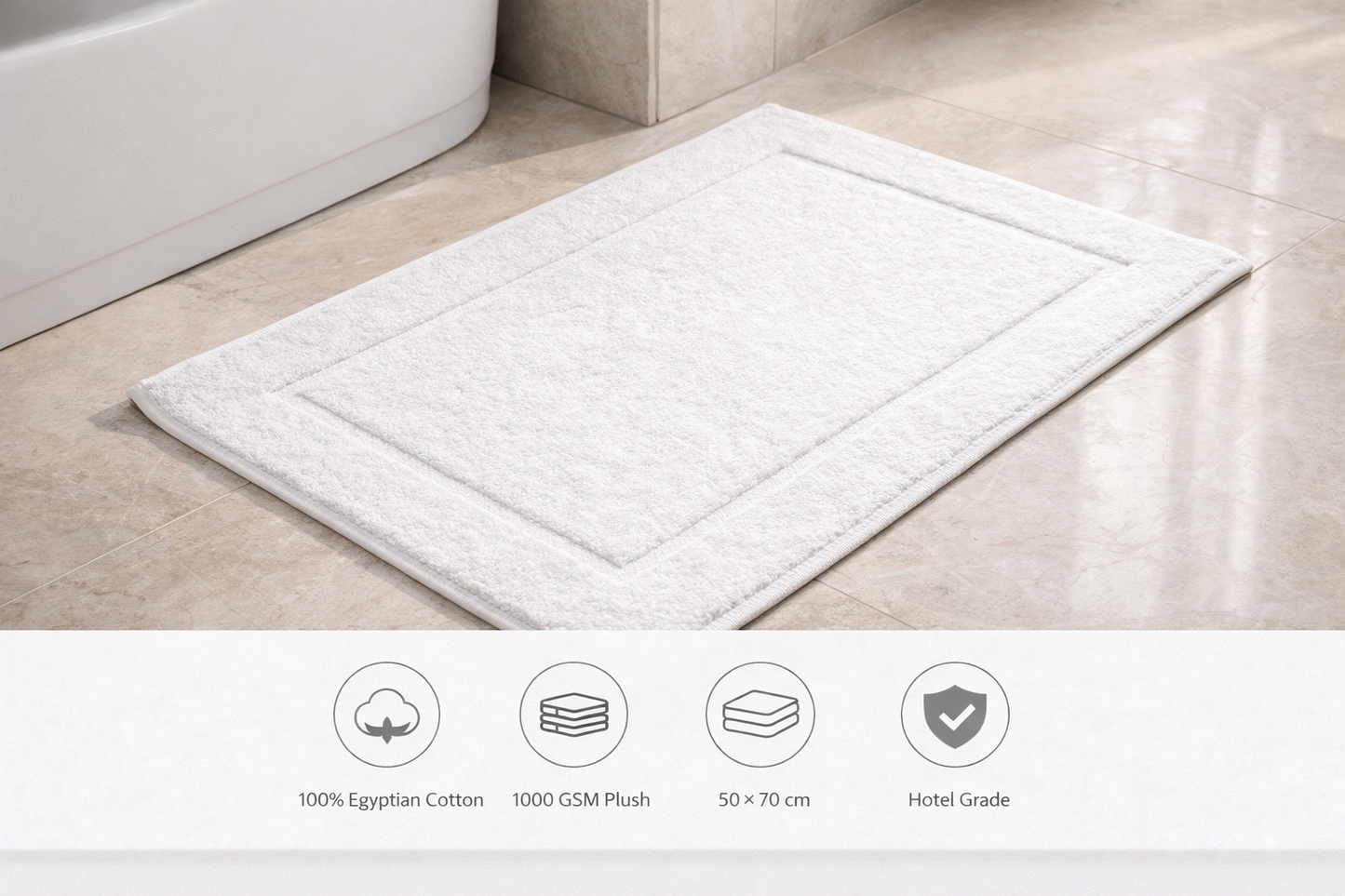 Bathmat 1000GSM
